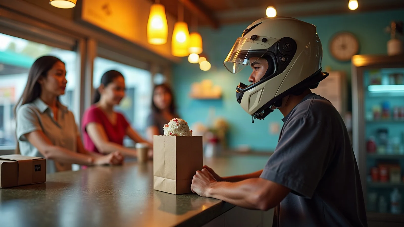 El delivery puede vender más y dejarte menos: imagen editorial para dueños de heladerías